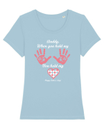 DADDY Tricou mânecă scurtă guler larg fitted Damă Expresser