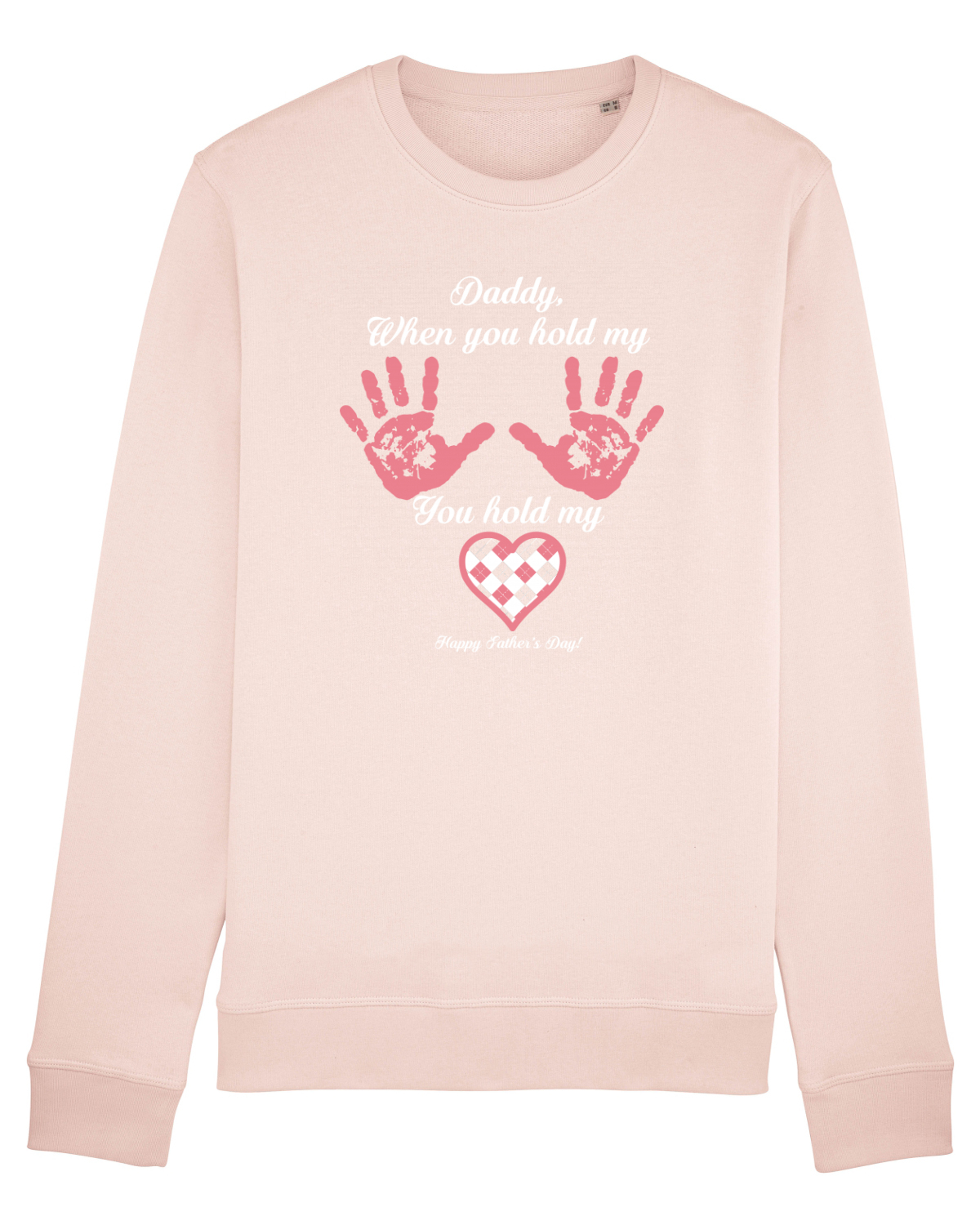 Bluză mânecă lungă Unisex Rise Candy Pink