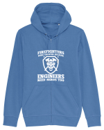 FIREFIGHTER Hanorac cu fermoar Unisex Connector