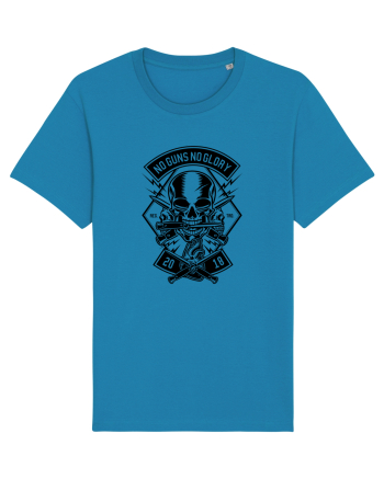 No Guns No Glory Skull Black Azur
