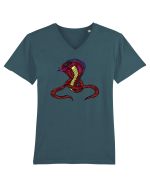 MONEY KING COBRA Tricou mânecă scurtă guler V Bărbat Presenter