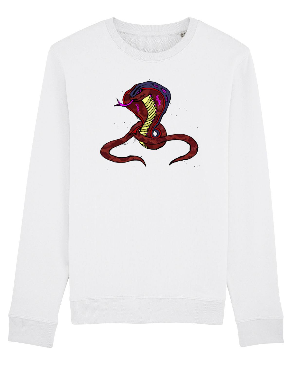 Bluză mânecă lungă Unisex Rise White