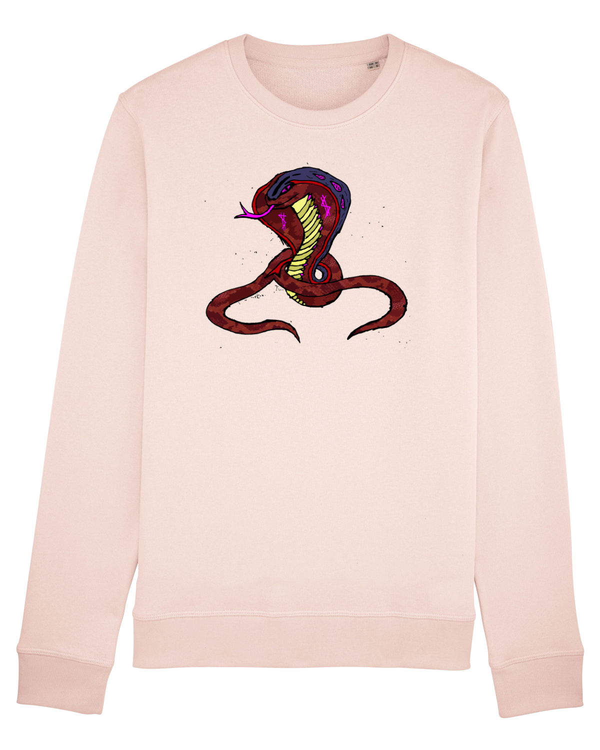 Bluză mânecă lungă Unisex Rise Candy Pink