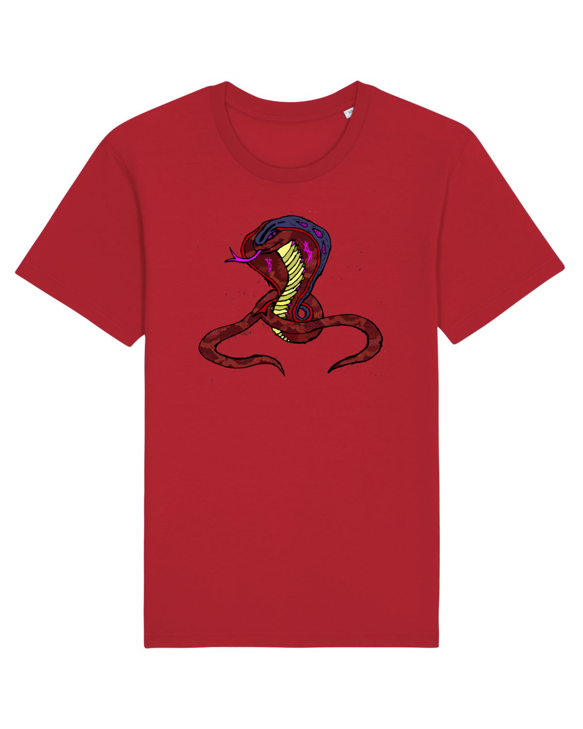 Tricou mânecă scurtă Unisex Rocker Red