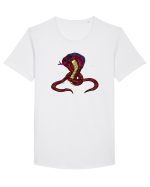 MONEY KING COBRA Tricou mânecă scurtă guler larg Bărbat Skater