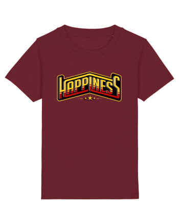 Happiness Burgundy