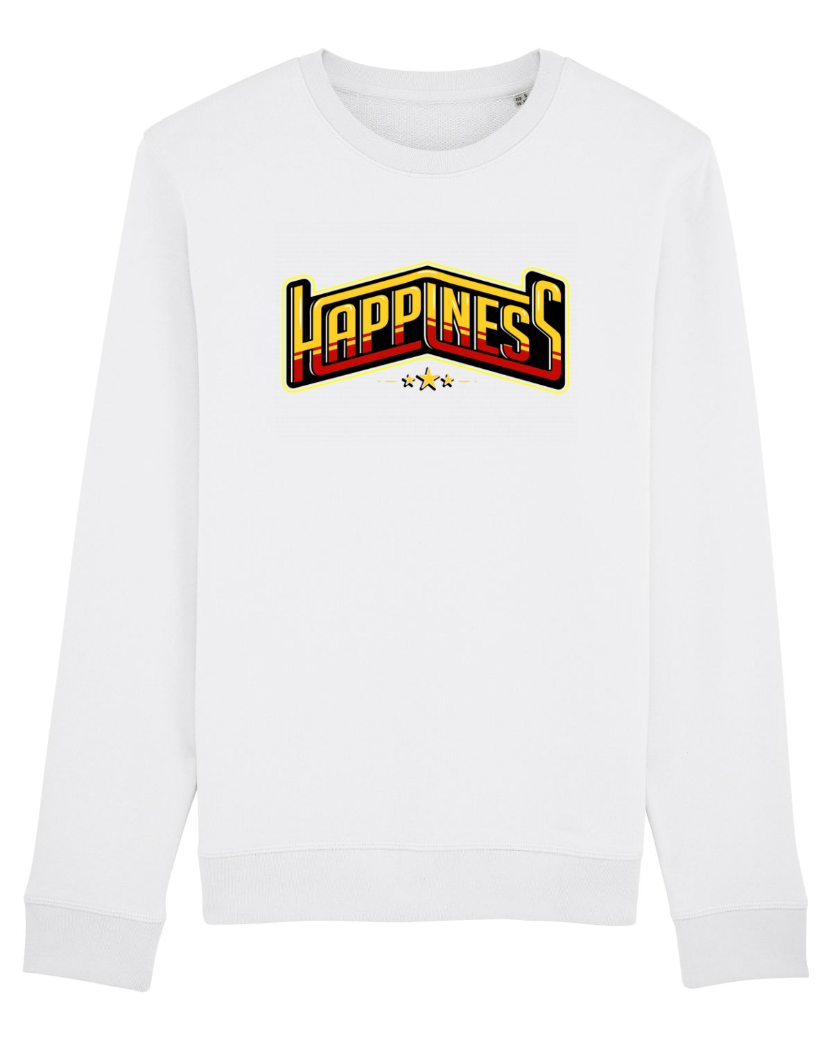 Bluză mânecă lungă Unisex Rise White