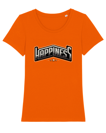 Happiness Bright Orange