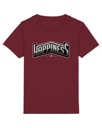 Happiness Burgundy