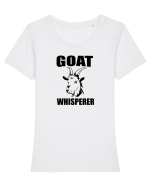 GOAT Tricou mânecă scurtă guler larg fitted Damă Expresser