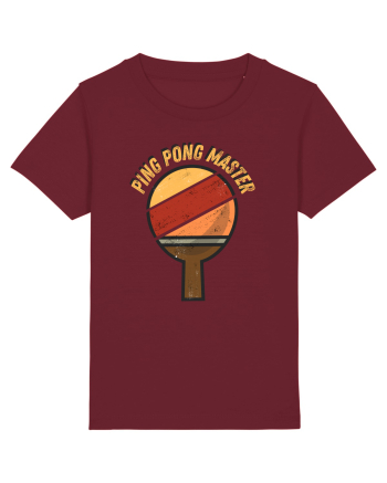 Ping Pong Master Burgundy