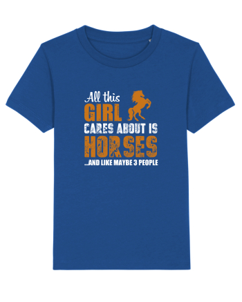 HORSES Majorelle Blue