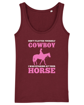 HORSE Burgundy