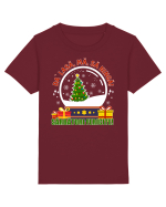 Lasă, mă, să ningă! Tricou mânecă scurtă  Copii Mini Creator