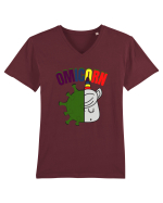 OmiCorn Funny Omicron Pun Tricou mânecă scurtă guler V Bărbat Presenter