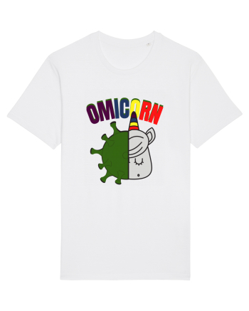 OmiCorn Funny Omicron Pun White