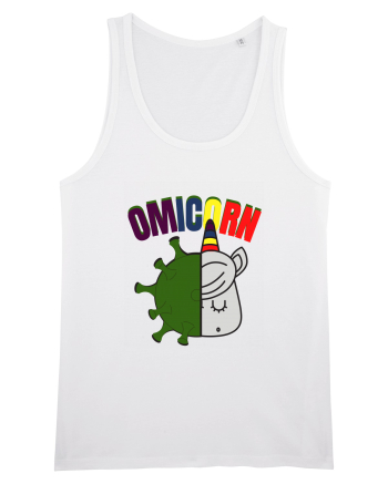 OmiCorn Funny Omicron Pun White