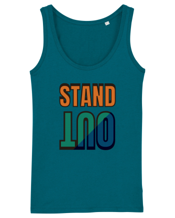 Stand Out.Motivational Quote Ocean Depth