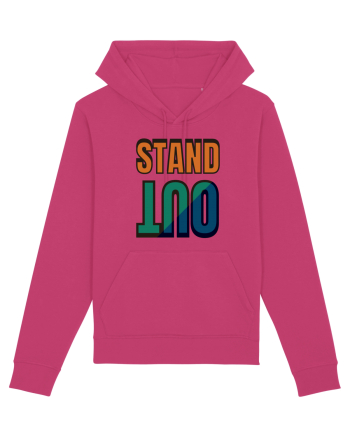 Stand Out.Motivational Quote Raspberry