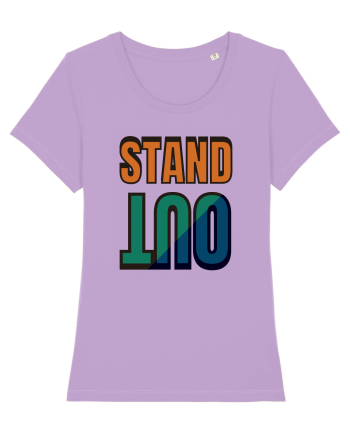 Stand Out.Motivational Quote Lavender Dawn