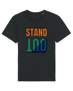 Stand Out.Motivational Quote Tricou mânecă scurtă Unisex Rocker
