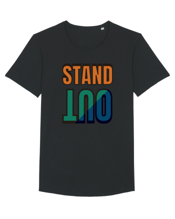 Stand Out.Motivational Quote Black