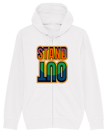 Stand Out.Motivational Quote White