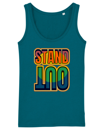 Stand Out.Motivational Quote Ocean Depth