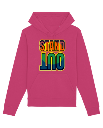 Stand Out.Motivational Quote Raspberry