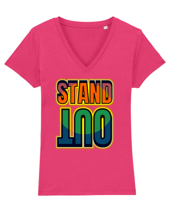 Stand Out.Motivational Quote Raspberry