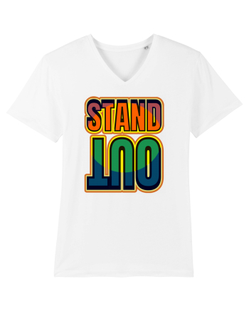 Stand Out.Motivational Quote White