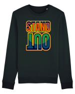Stand Out.Motivational Quote Bluză mânecă lungă Unisex Rise