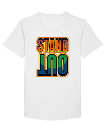 Stand Out.Motivational Quote White