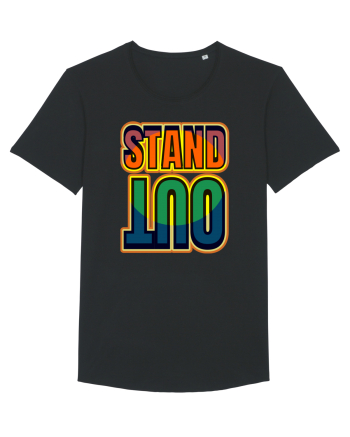 Stand Out.Motivational Quote Black