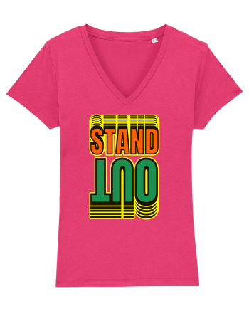 Stand Out.Motivational Quote Raspberry