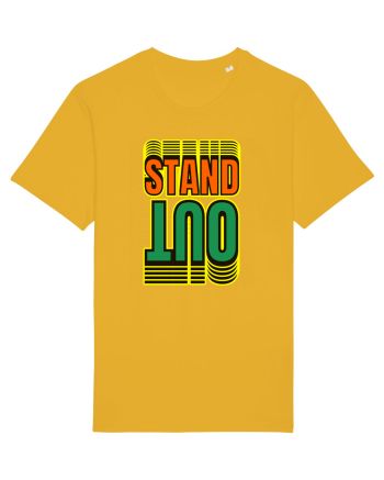 Stand Out.Motivational Quote Spectra Yellow
