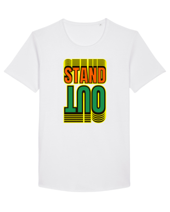 Stand Out.Motivational Quote White