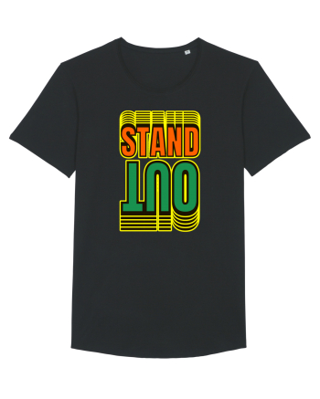 Stand Out.Motivational Quote Black