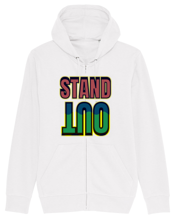 Stand Out.Motivational Quote White