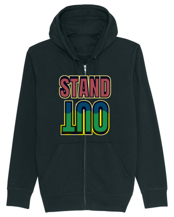 Stand Out.Motivational Quote Black
