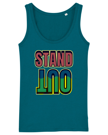 Stand Out.Motivational Quote Ocean Depth