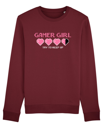 Gamer Girl Burgundy