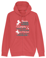 HORSE Hanorac cu fermoar Unisex Connector