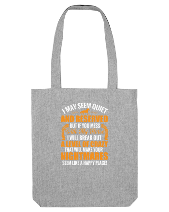 HORSE Heather Grey