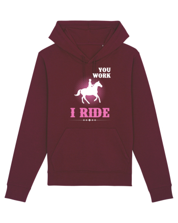 HORSE Burgundy