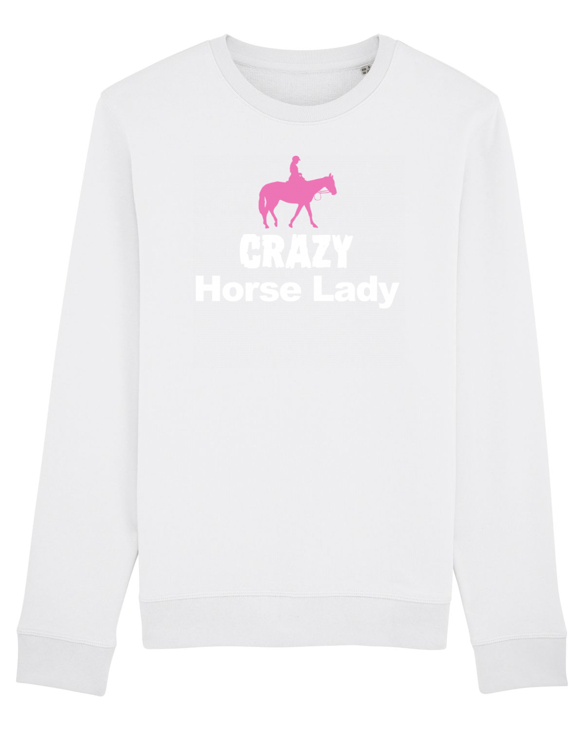 Bluză mânecă lungă Unisex Rise White