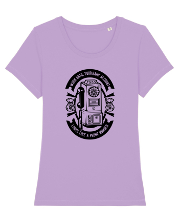 Bank Account Phone Number Black Lavender Dawn