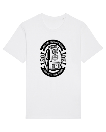 Bank Account Phone Number Black White