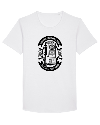 Bank Account Phone Number Black White