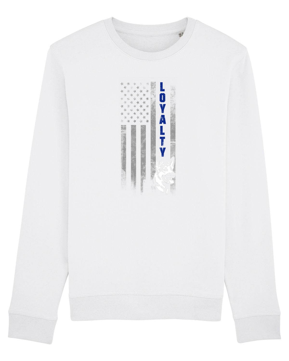Bluză mânecă lungă Unisex Rise White